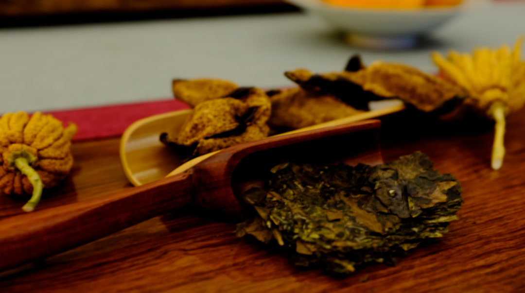 秋季润肺止咳，陈皮老白茶的绝佳搭配