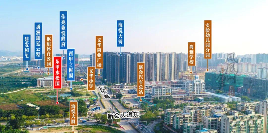 新会东甲村水松围56亩商住地块上线，村民代表会议通过88%同意率