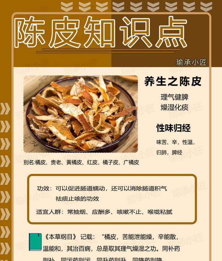 生普加陈皮泡茶的功效与作用：促进消化、理气健脾的天然良方